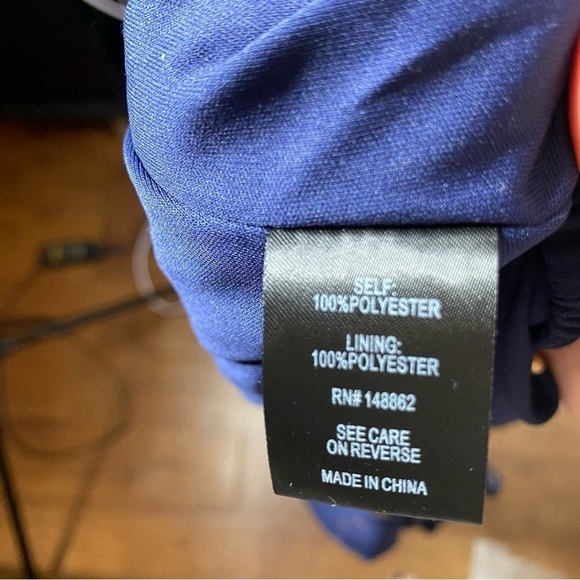 Torrid Blue Polka Dot Criss-Cross Top, Size 1 (XL) - Picture 5 of 5